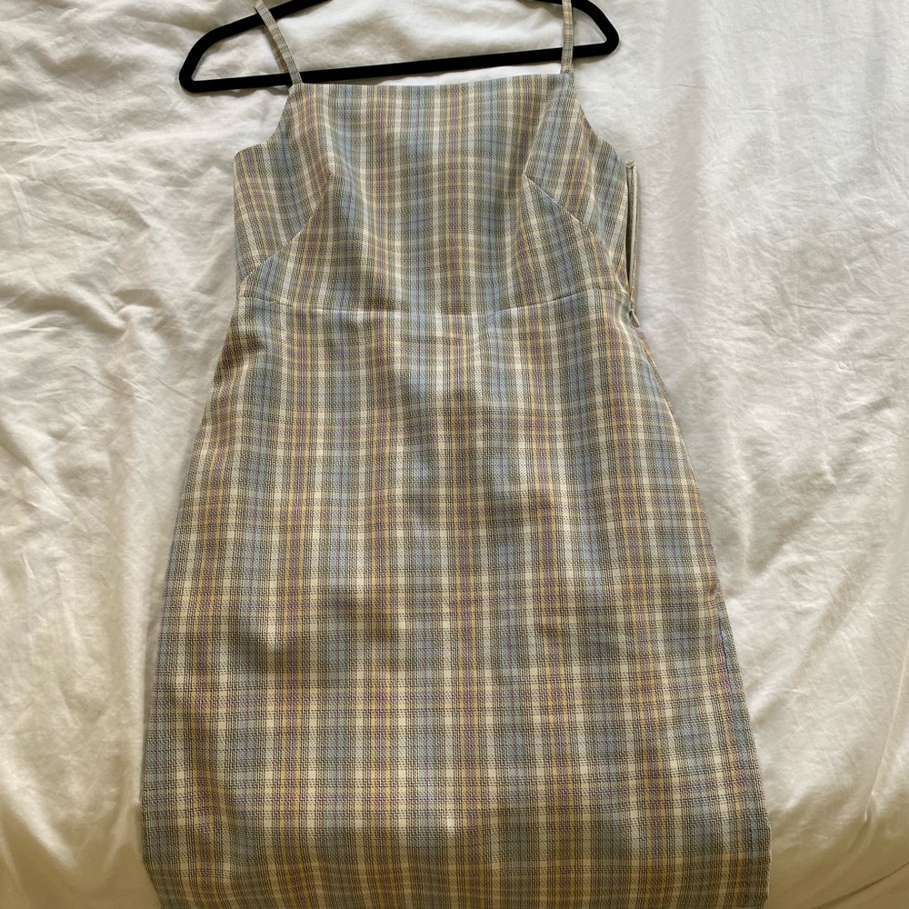 Plaid COS dress